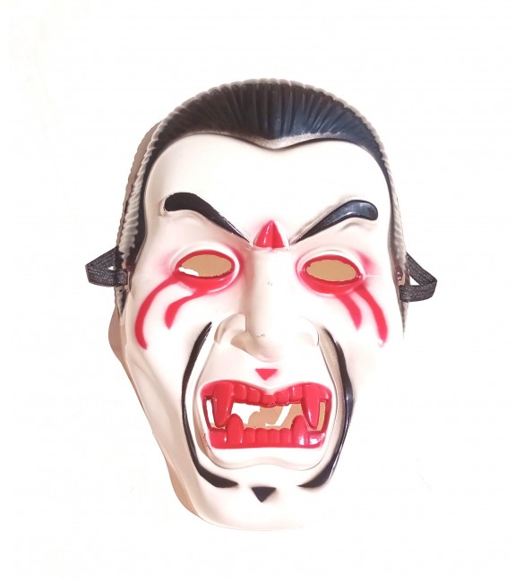 Máscara do Dracula  Plástica - Terror / Halloween / Carnaval
